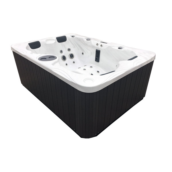 FuturaSpas Futura Spas 240 Volt 3 Person 55 Jet Acrylic Rectangle